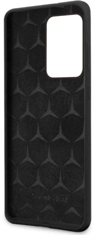 Dėklas Mercedes MEHCS69SILSB S20 Ultra G988 hard case juodas/juodas Silicone Line