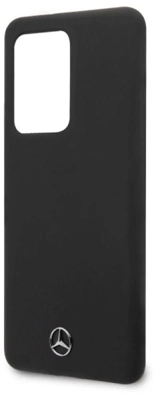 Dėklas Mercedes MEHCS69SILSB S20 Ultra G988 hard case juodas/juodas Silicone Line