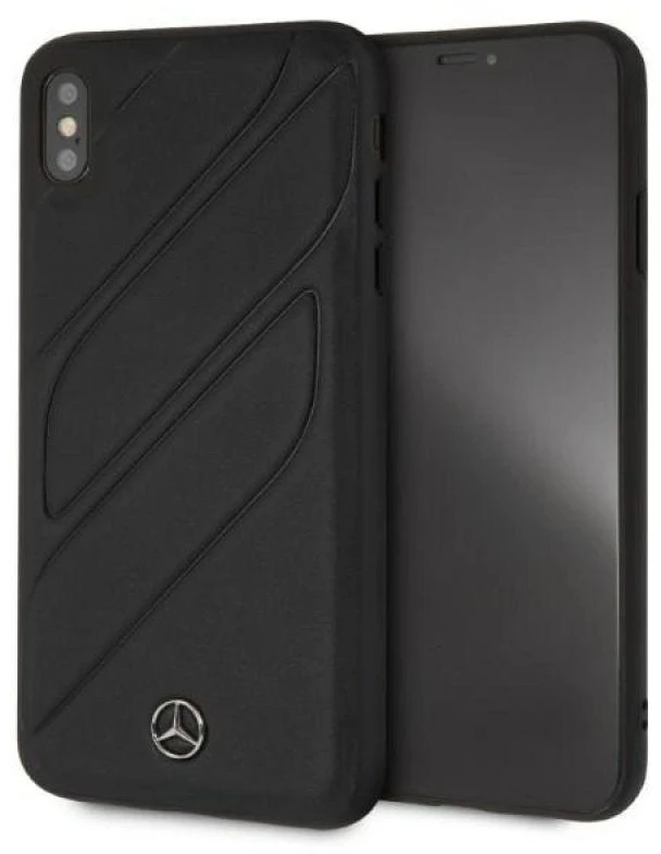 Mercedes MEHCI65THLBK Apple iPhone XS Max juodos spalvos kietas dėklas New Organic I