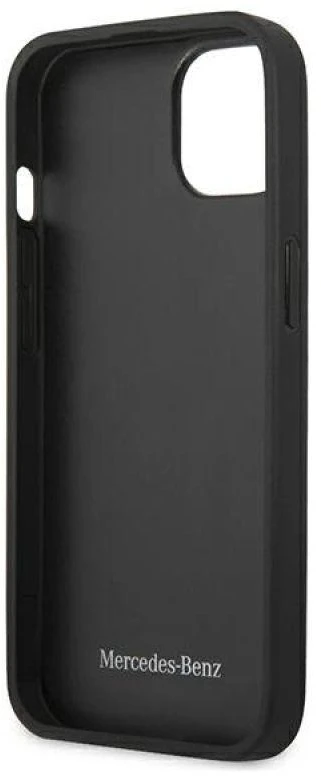 Mercedes MEHCP13SCDONA Apple iPhone 13 mini 5,4″ navy kietas dėklas Leather Perforated Area