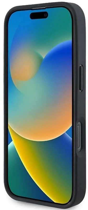 Mercedes MEHCP16XARMBK Apple iPhone 16 Pro Max 6.9″ juoda/juodos spalvos kietas dėklas Leather Urban