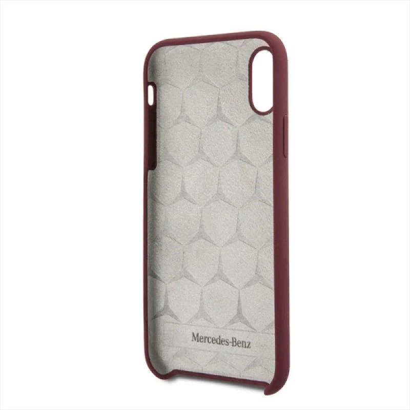 Mercedes MEHCPXSILRE Apple iPhone X/ Xskietas dėklas red