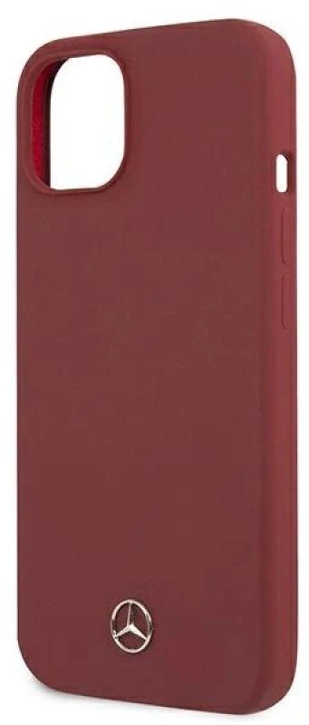 Mercedes MEHCP13MSILRE Apple iPhone 13 / 14 / 15 6,1″ red kietas dėklas Silicone Line