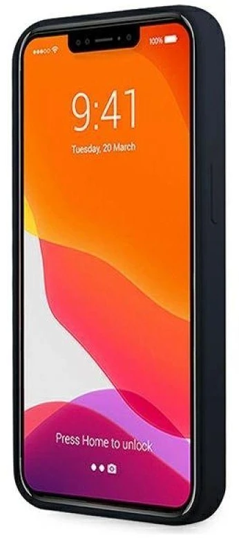 Mercedes MEHCP13SSILNA iPhone 13 mini 5,4″ navy kietas dėklas Silicone Line