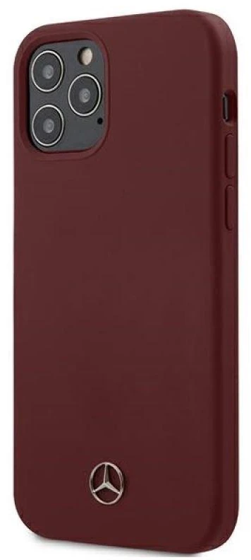 Mercedes MEHCP12MSILRE Apple iPhone 12/12 Pro 6,1″ red kietas dėklas Silicone Line