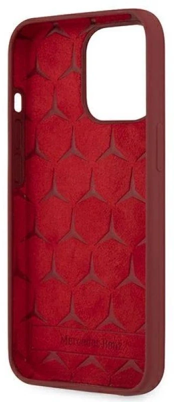 Mercedes MEHCP13XSILRE Apple iPhone 13 Pro Max 6,7″ red kietas dėklas Silicone Line