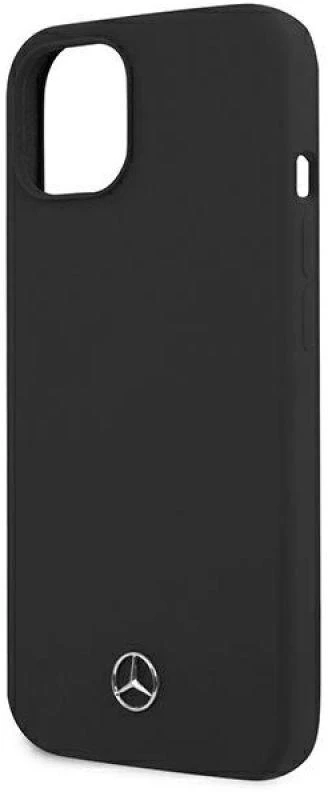 Mercedes MEHCP13SSILBK Apple iPhone 13 mini 5,4″ juodos spalvos kietas dėklas Silicone Line