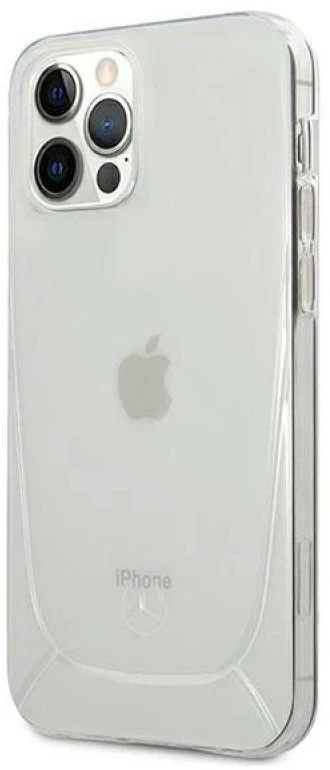 Mercedes MEHCP12MARCT Apple iPhone 12/12 Pro 6,1″ clear kietas dėklas skaidrus Line