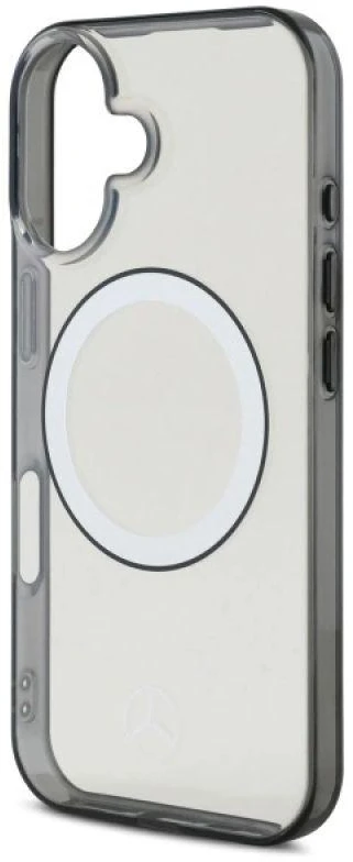 Mercedes MEHMP16S23HUOKC Apple iPhone 16 6.1″ skaidrus kietas dėklas Printed logo MagSafe