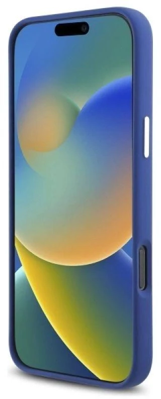 Dėklas Mercedes MEHMP16X23SUMRV Apple iPhone 16 Pro Max 6.9" navy hard Silikoninis Raudona Stripe MagSafe