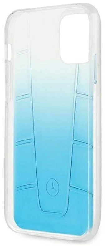 Mercedes MEHCP12MCLGBL Apple iPhone 12/12 Pro 6,1″ mėlynas kietas dėklas skaidrus Line