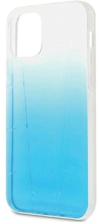 Mercedes MEHCP12MCLGBL Apple iPhone 12/12 Pro 6,1″ mėlynas kietas dėklas skaidrus Line
