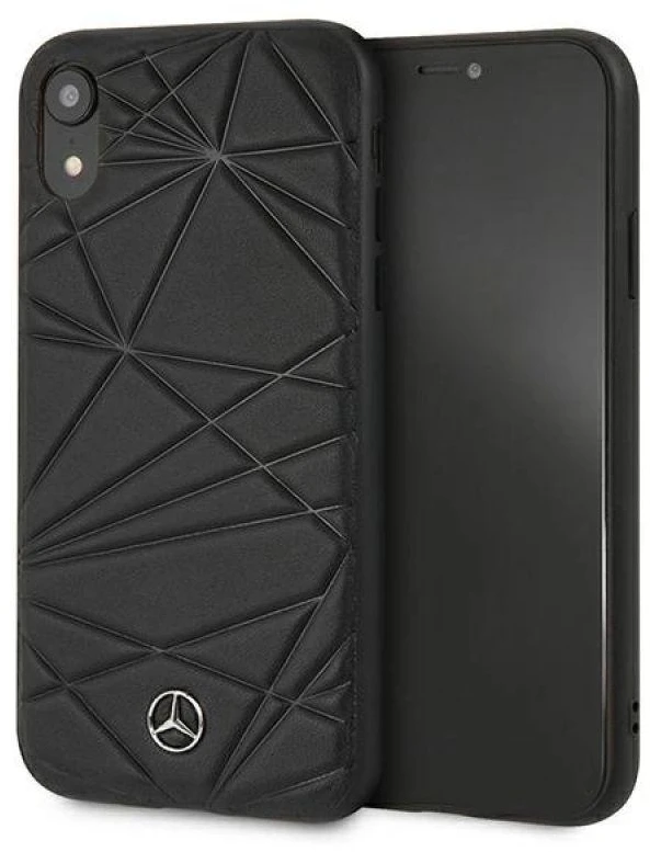 Mercedes MEPERHCI61QGLBK Apple iPhone Xr juodos spalvos kietas dėklas Twister