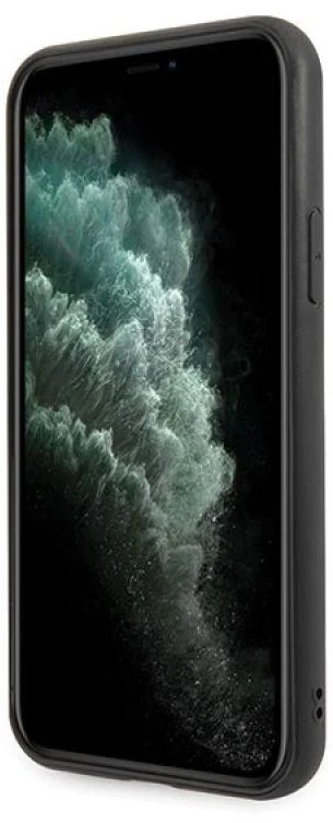 Mercedes Benz Apple iPhone 11 Pro Max Mercedes Hard dėklas Wood Line Walnut (MEHCN65VWOLB) rudos spalvos