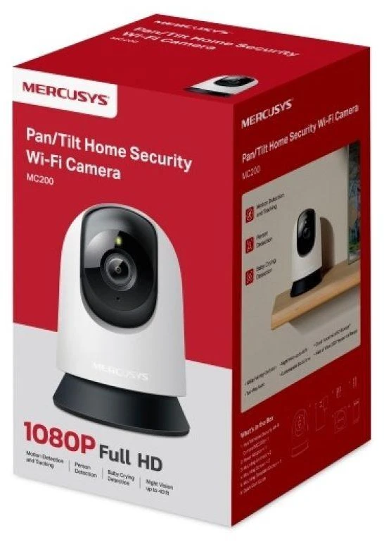 „Mercusys MC200“ – pasukama / pasukama namų apsaugos „Wi-Fi“ kamera