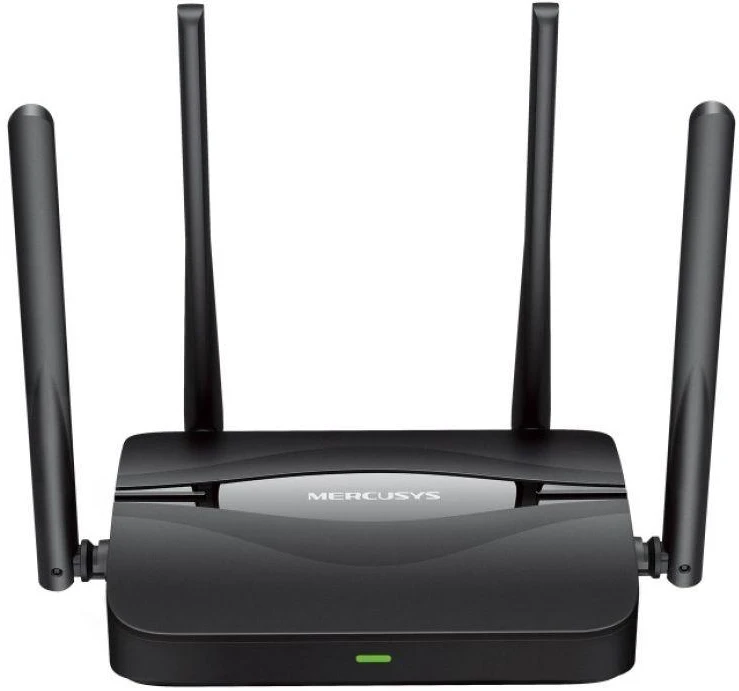 Mercusys MR25BE belaidis maršrutizatorius Gigabit Ethernet dviejų dažnių (2,4 GHz / 5 GHz) Juodas