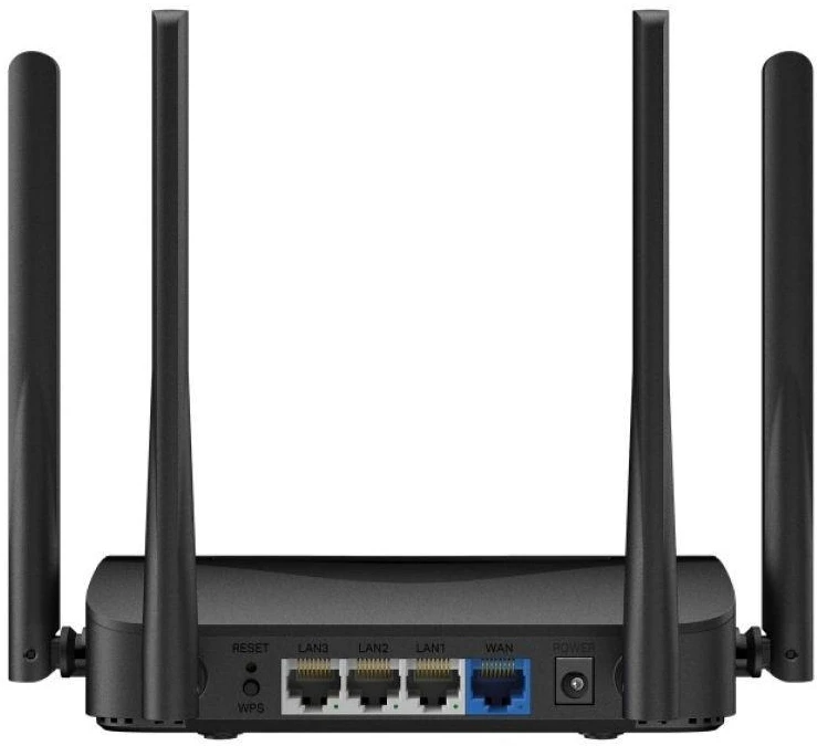 Mercusys MR25BE belaidis maršrutizatorius Gigabit Ethernet dviejų dažnių (2,4 GHz / 5 GHz) Juodas