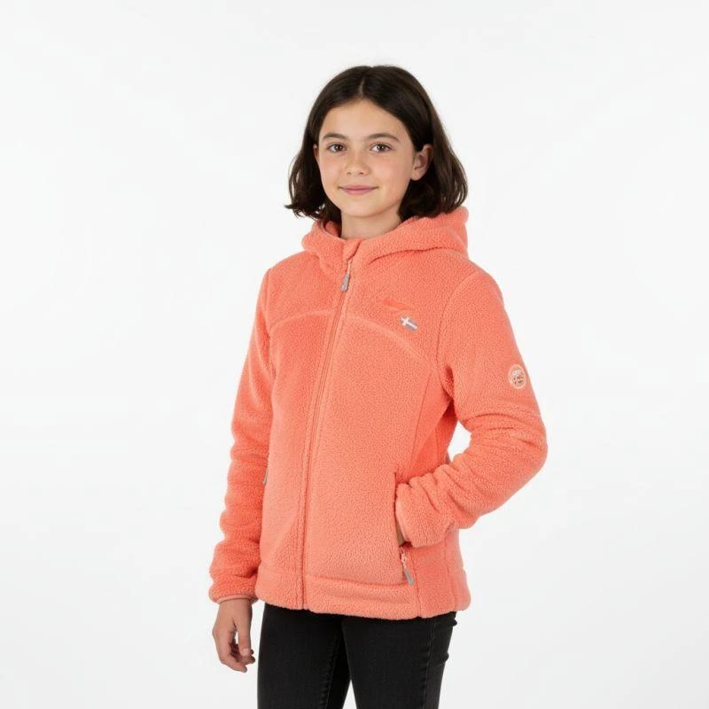 Mergaičių fleece Geographical Norway UPALOOD SAUMON DB GIRL 047-1 SALMON (WZ8857E/GN-SAUMON)