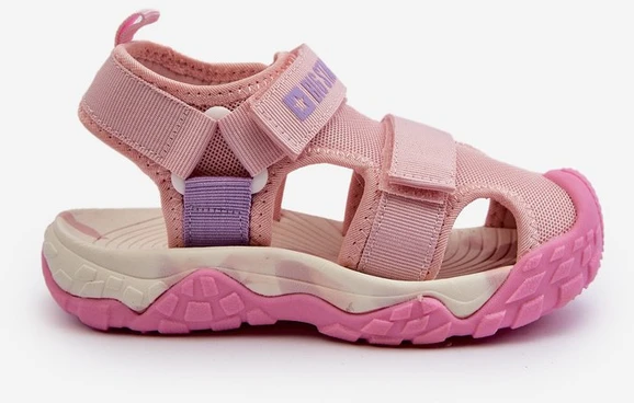 Mergaičių sandalai su velcro Big Star NN374238 Rožinė