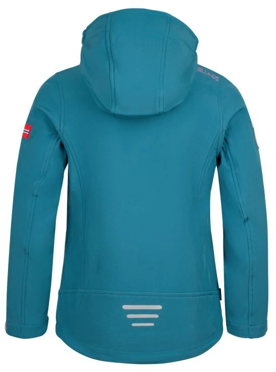 Mergaičių "Trollfjord" striukė "Jr" 175-334 softshell striukė Trollkids
