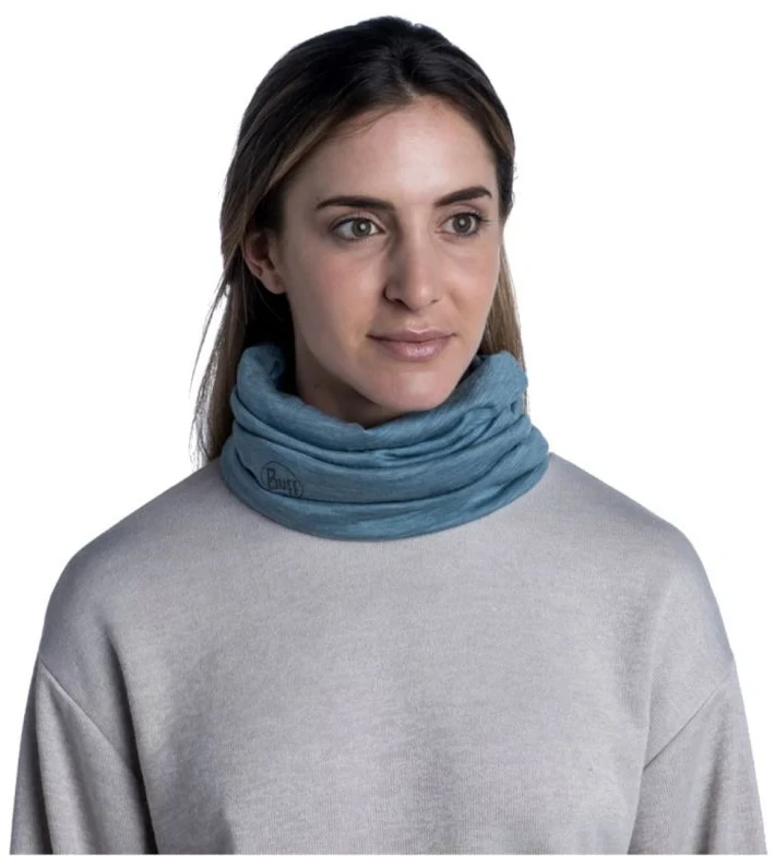 Mėlyna Buff Solid Pool Neckwear Mėlyna