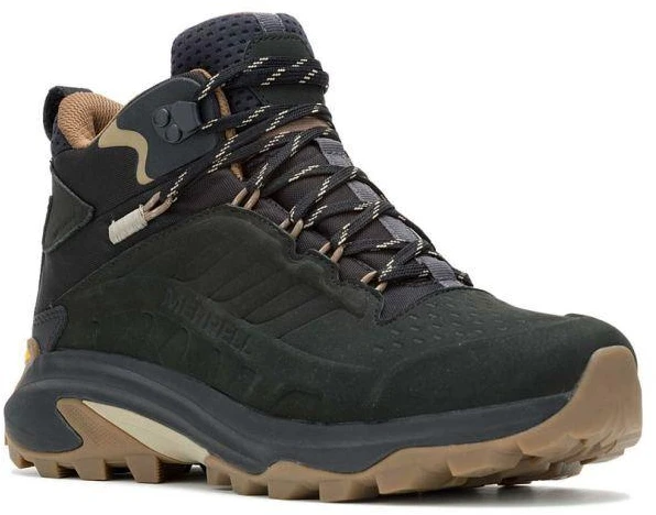 „Merrell Moab Speed 2 LTR Mid WP“ žygio batai – juodi