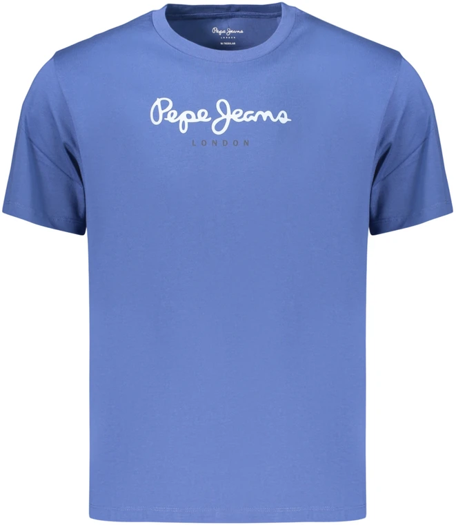 MĘSKA KOSZULKA Z KRÓTKIM RĘKAWEM PEPE JEANS, mėlyna