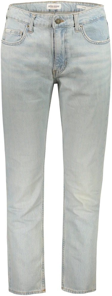 Męskie jeansy Guess Jeans G14 Slim Fit su efektem sprania