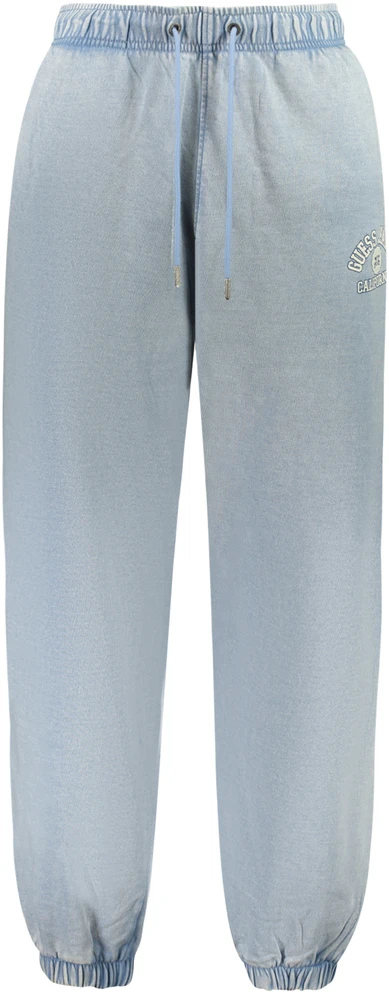 Męskie spodnie dresowe Guess Jeans su efektem sprania