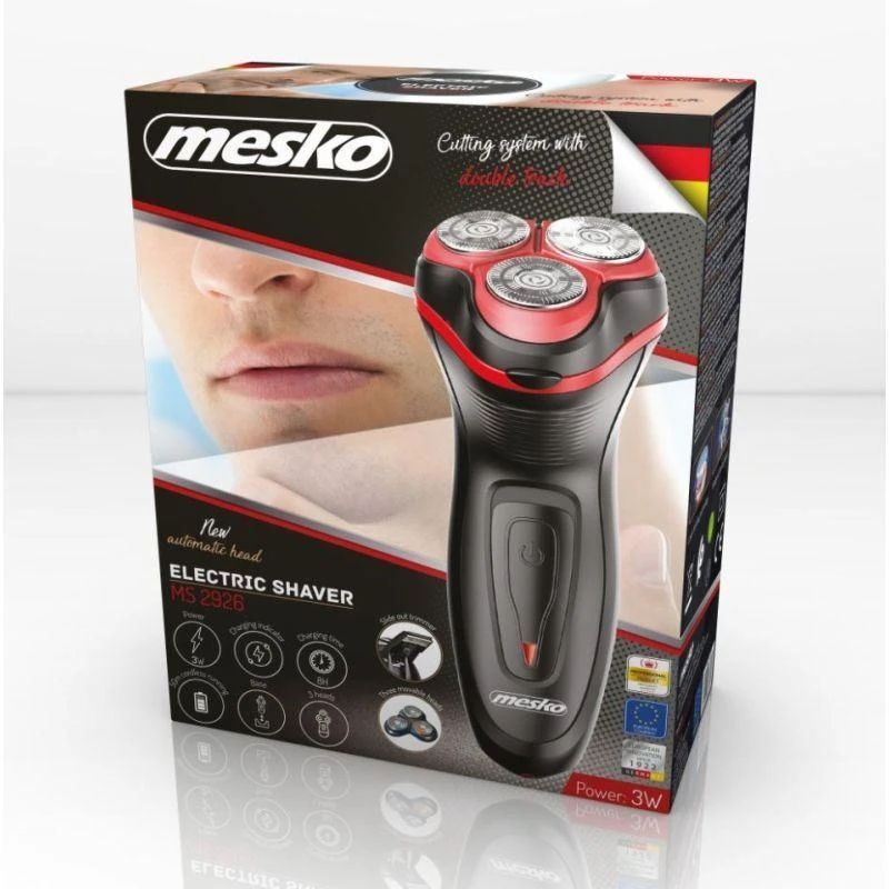 Mesko | Electric Shaver | MS 2926 | Operating time (max) 30 min | NiMH | Juodas