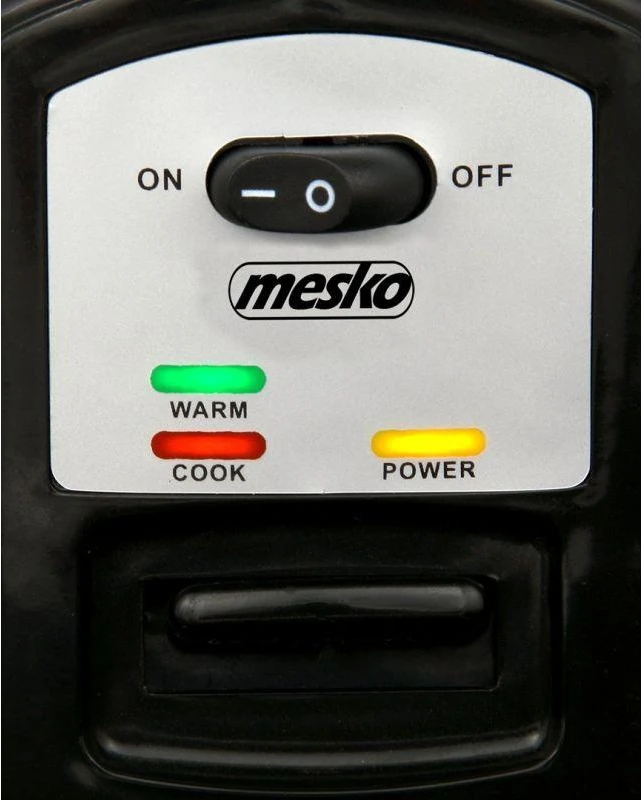 Ryžių virimo aparatas Mesko MS 6411, Juodos/Pilkos spalvos