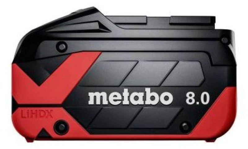 Akumuliatorius Metabo LiHDX; 18 V; 8 Ah