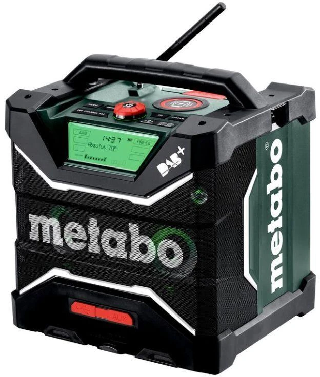 Radijo imtuvas - kroviklis Metabo RC 12-18 32W BT DAB+