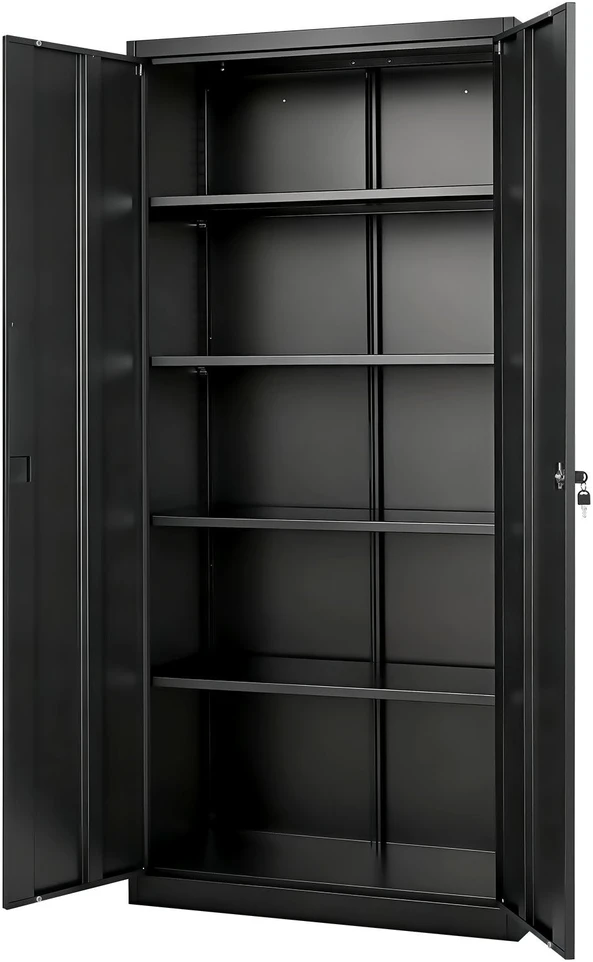 Metalinė daiktų saugojimo spinta VEVOR W124P2507010, 175 cm