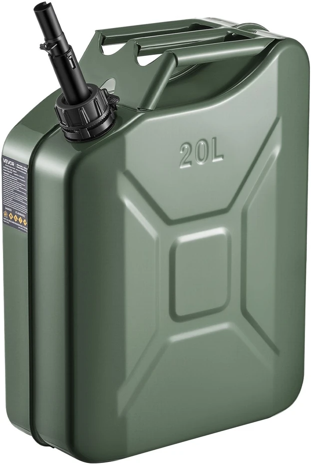 VEVOR Metalo kuro bakas 20 l, su snapeliu