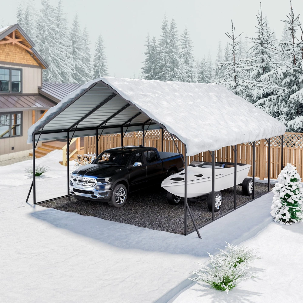 VEVOR Metalinė 20 x 24 pėdų automobilių pastogė