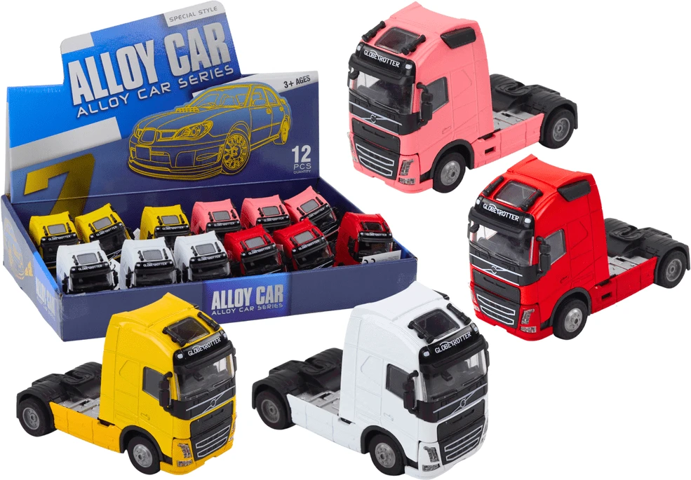 Lean Toys Metalinis sunkvežimis 1:32 su šviesomis ir garsais