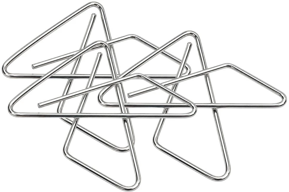 Lean Drugelio formos metalinės sąvaržėlės, sidabrinės, 28 mm, 50 vnt.
