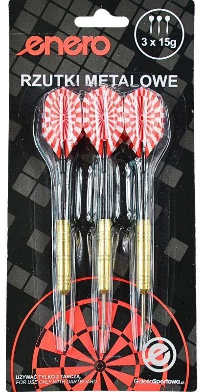 Metaliniai dardai 18g rinkinys 3 vnt. ENERO