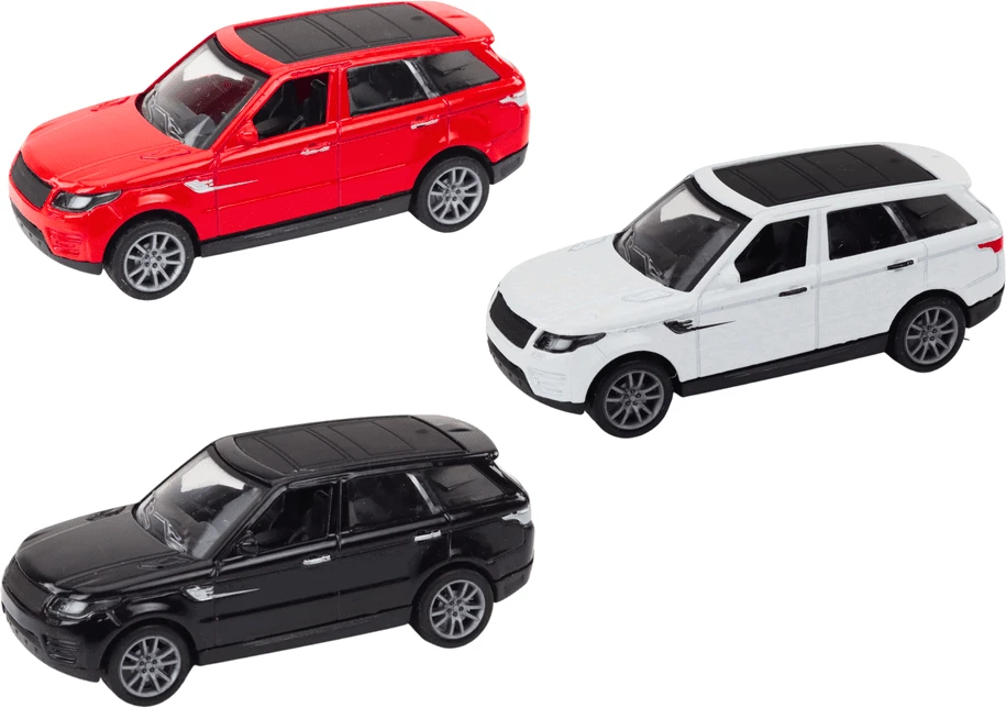 Lean Toys Metalinis keleivinis automobilis 1:36 su trinties pavara