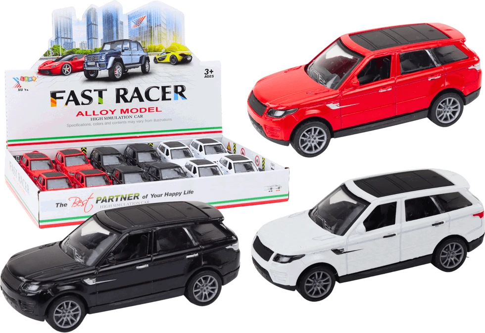 Lean Toys Metalinis keleivinis automobilis 1:36 su trinties pavara