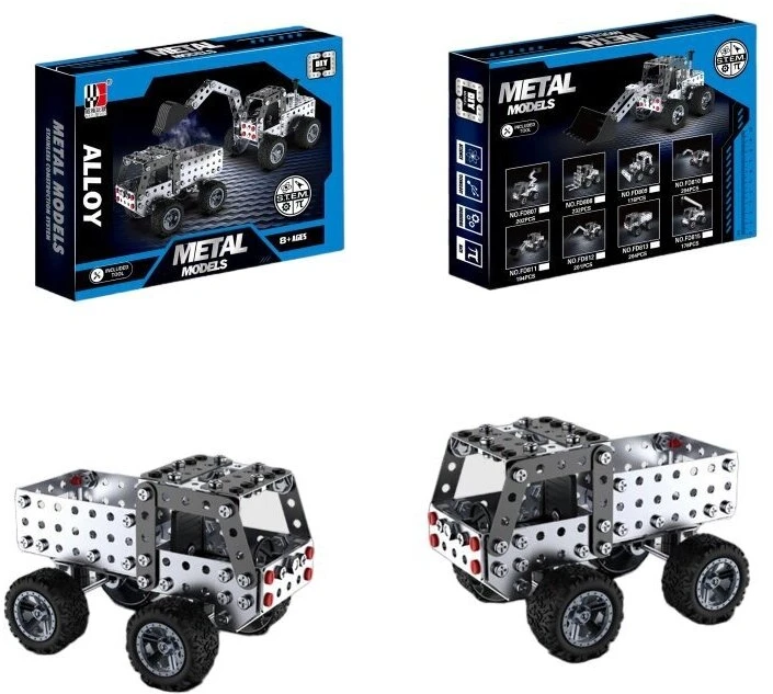 Metalinis konstruktorius Weiya Toys, 204 d.
