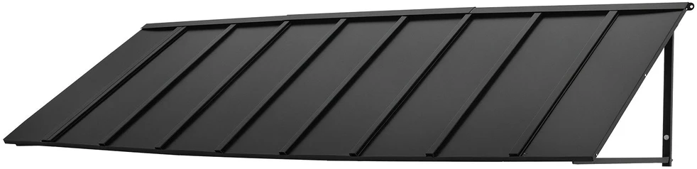 VEVOR Plieno lauko durų stogelis 264x91 cm