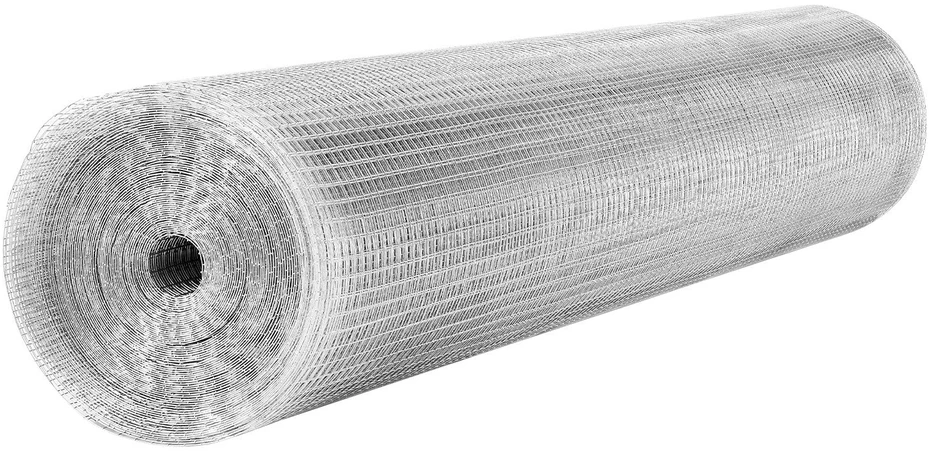 VEVOR Metalinio tinklo ritinys 12,7 mm 1 x 20 m