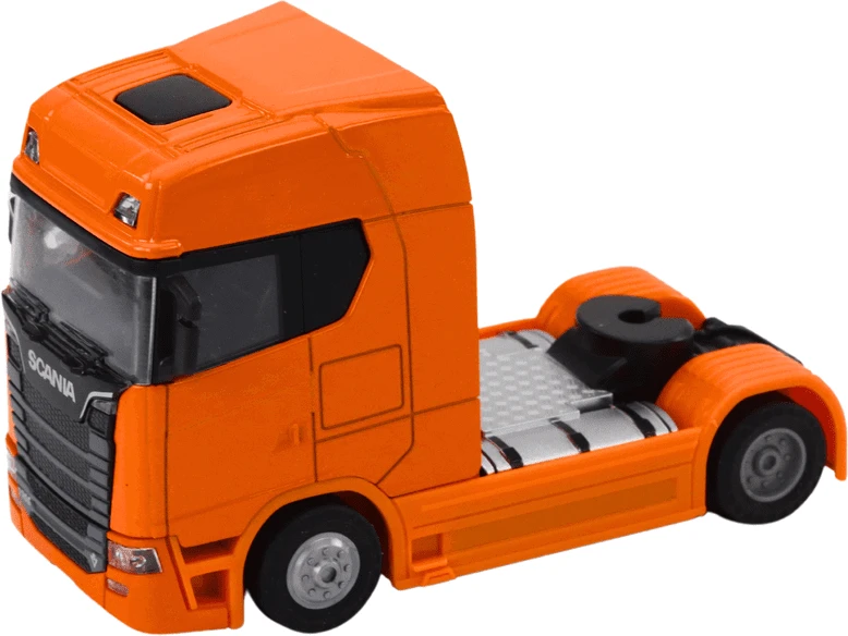 Lean Toys Metalinis sunkvežimis be priekabos su šviesomis ir garsais, 1:32