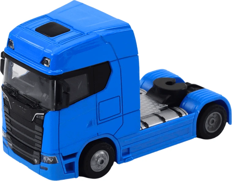 Lean Toys Metalinis sunkvežimis be priekabos su šviesomis ir garsais, 1:32