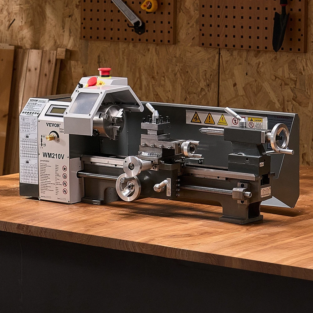 VEVOR Staklinė metalo tekinimo staklė 550W