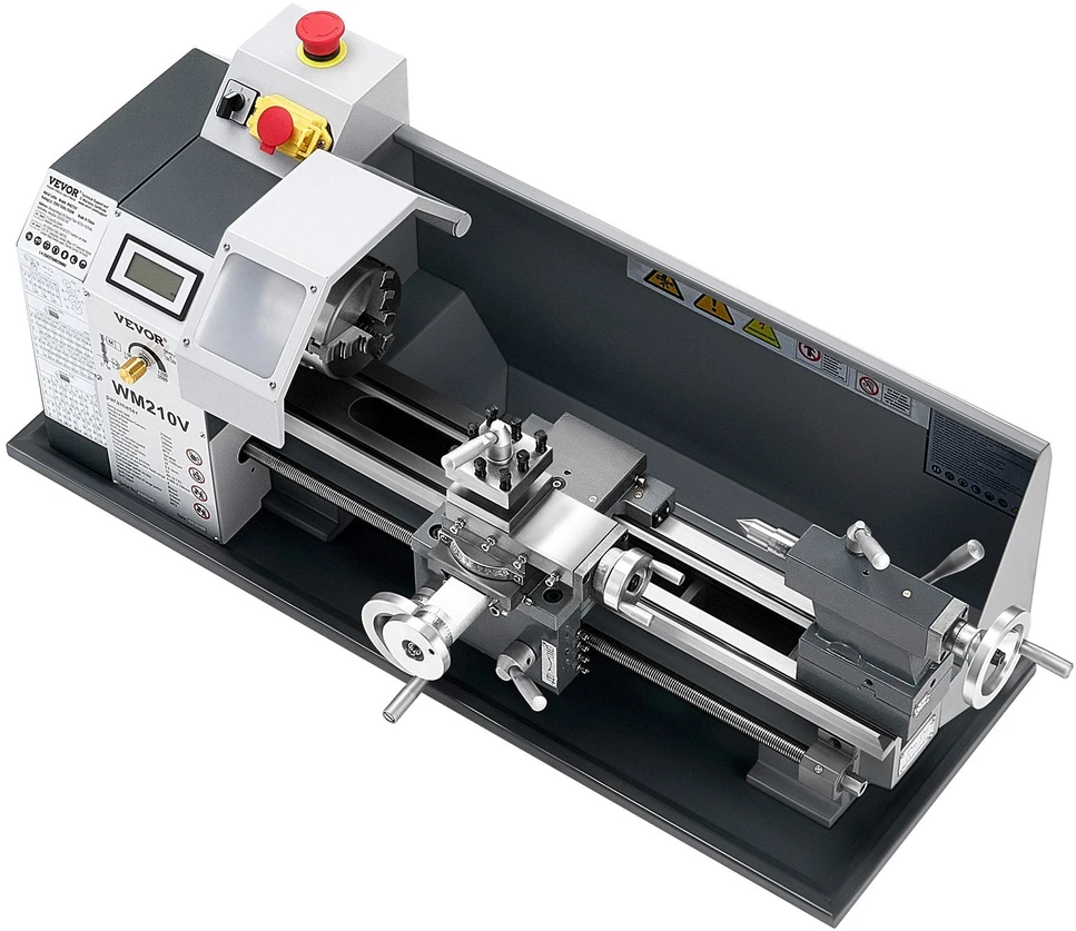 VEVOR Staklinė metalo tekinimo staklė 550W