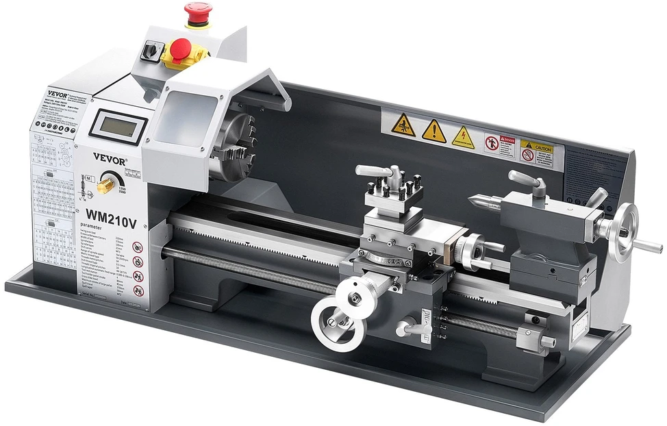 VEVOR Staklinė metalo tekinimo staklė 550W