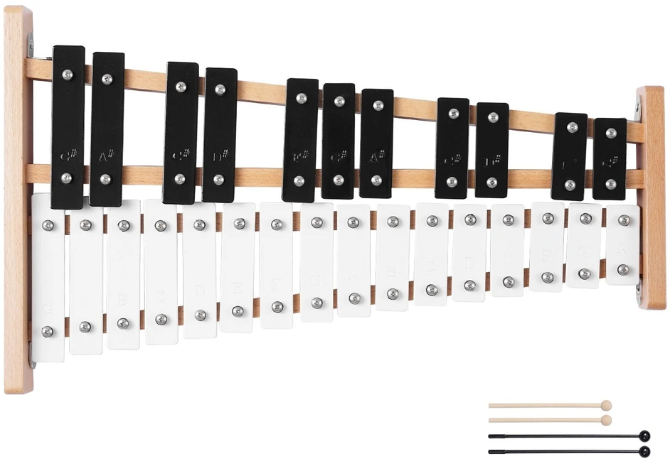 VEVOR Glockenspiel ksilofonas su 27 natomis